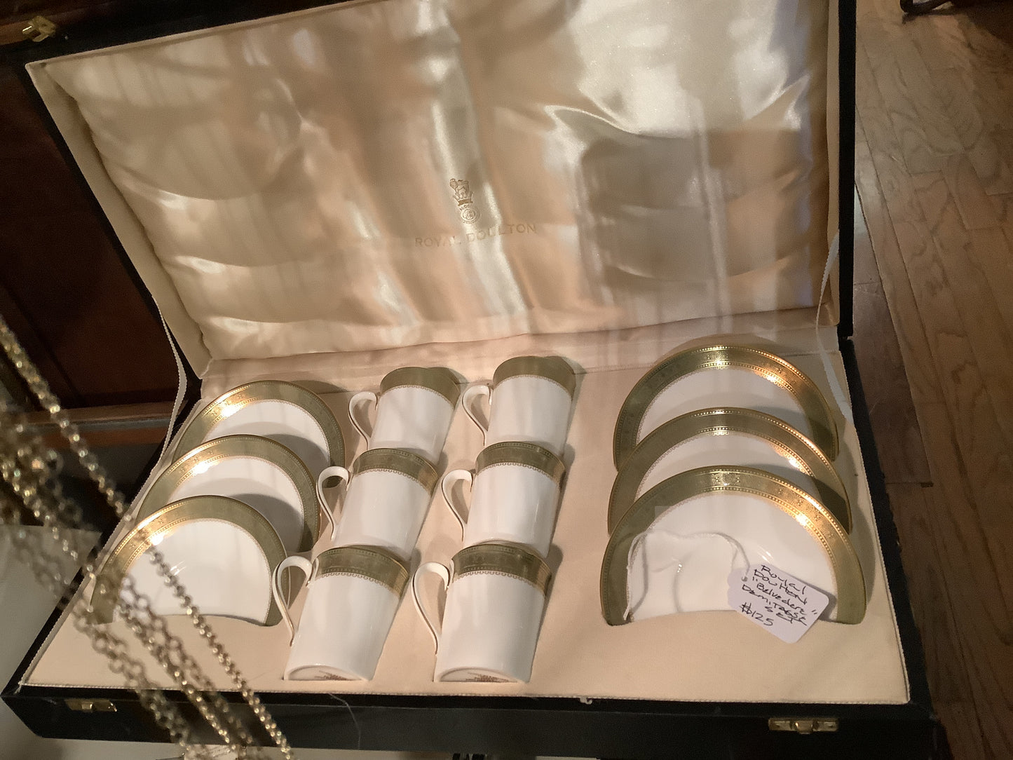 3073. Royal Doulton demitasse set