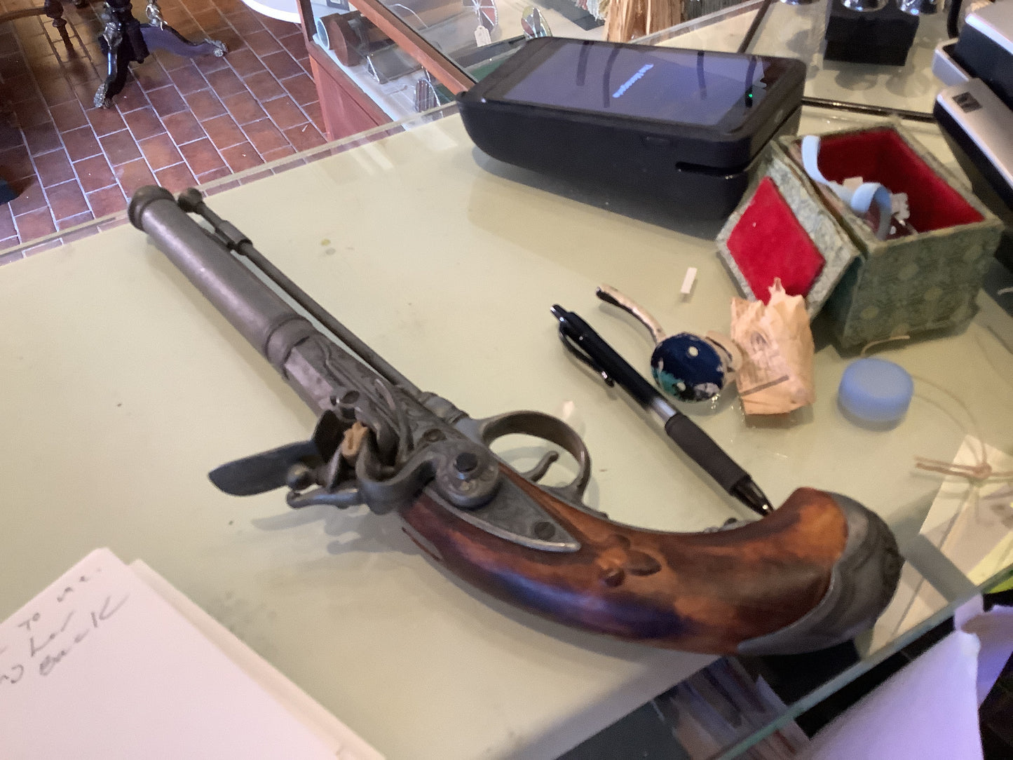 Replica handgun prop