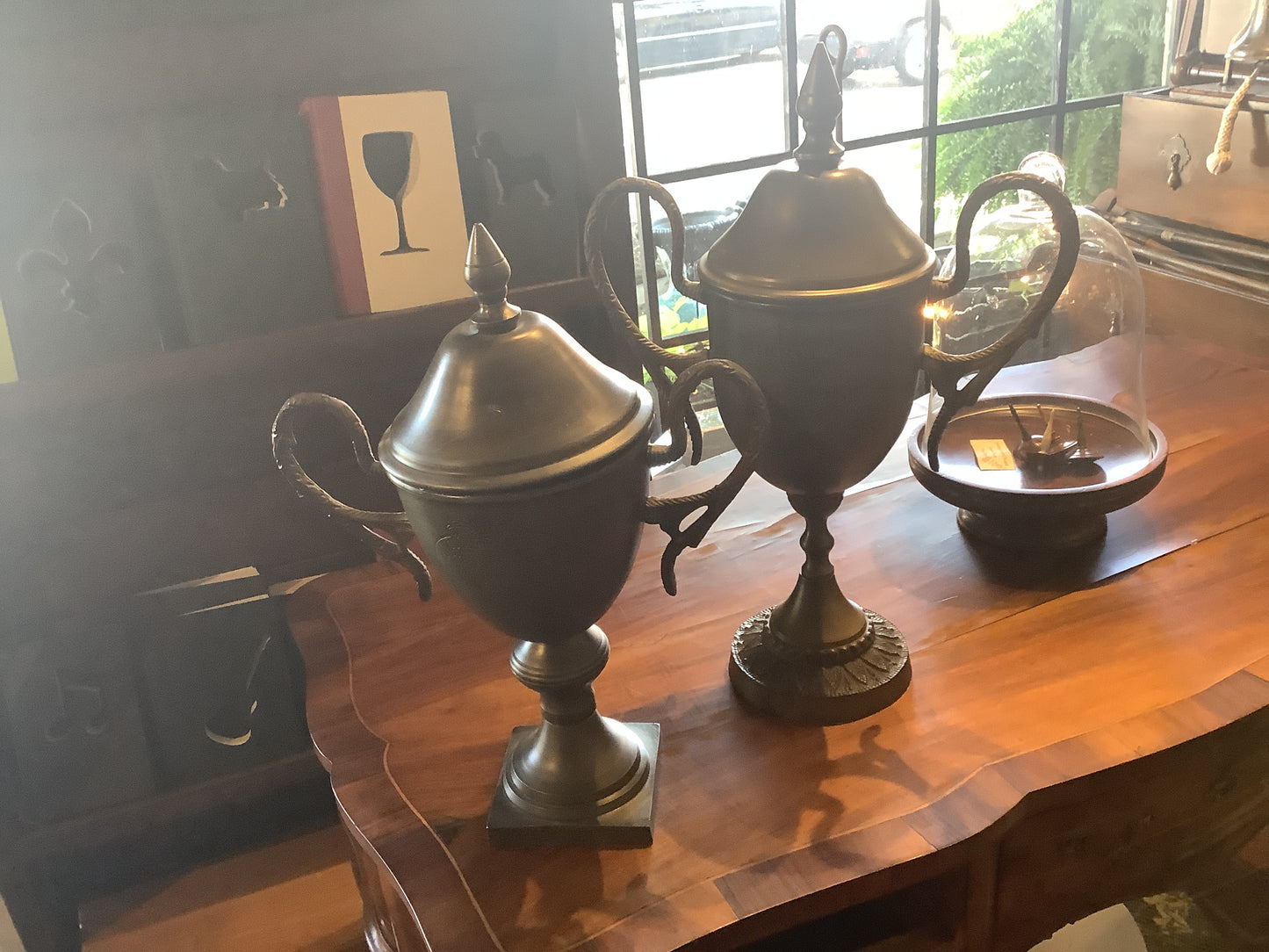 Decorative trophies/pair