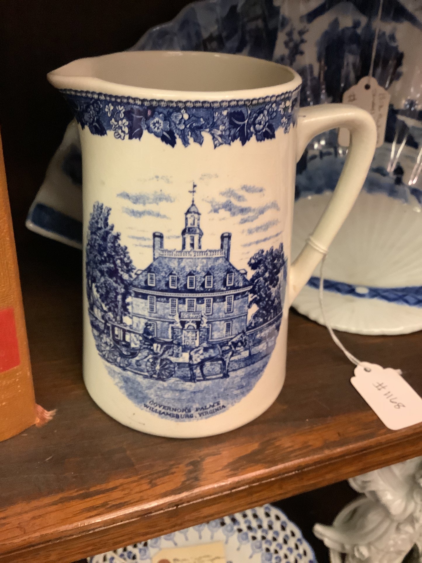 1168. Staffordshire governor’s pitcher