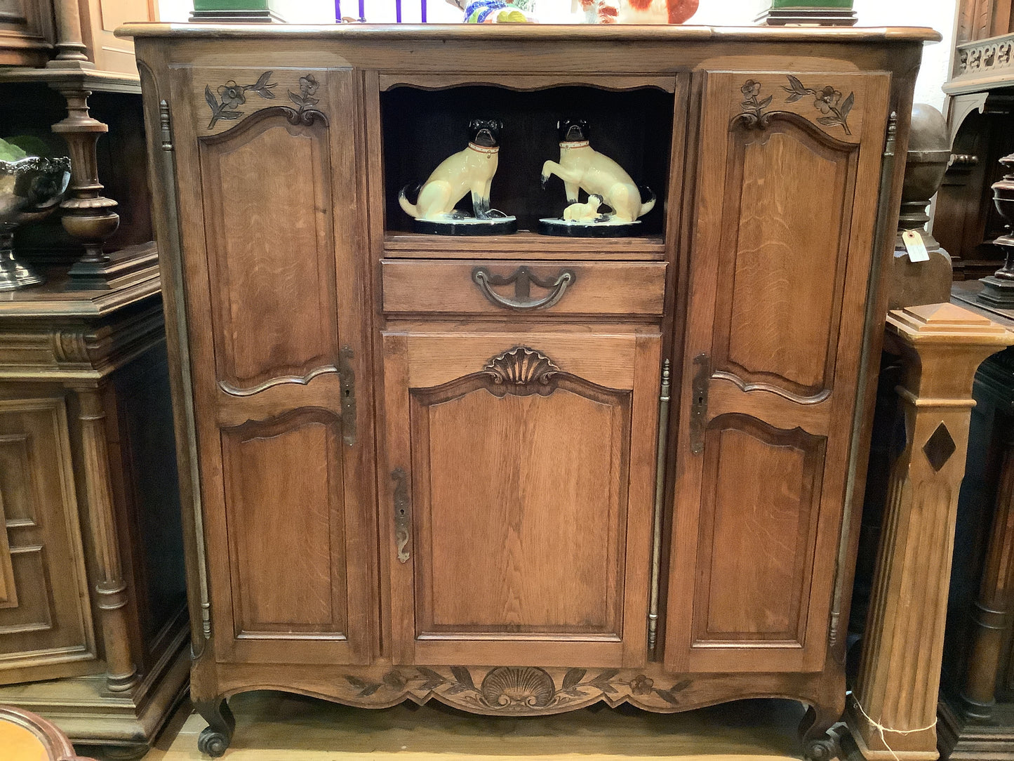 1041. Antique French cabinet
