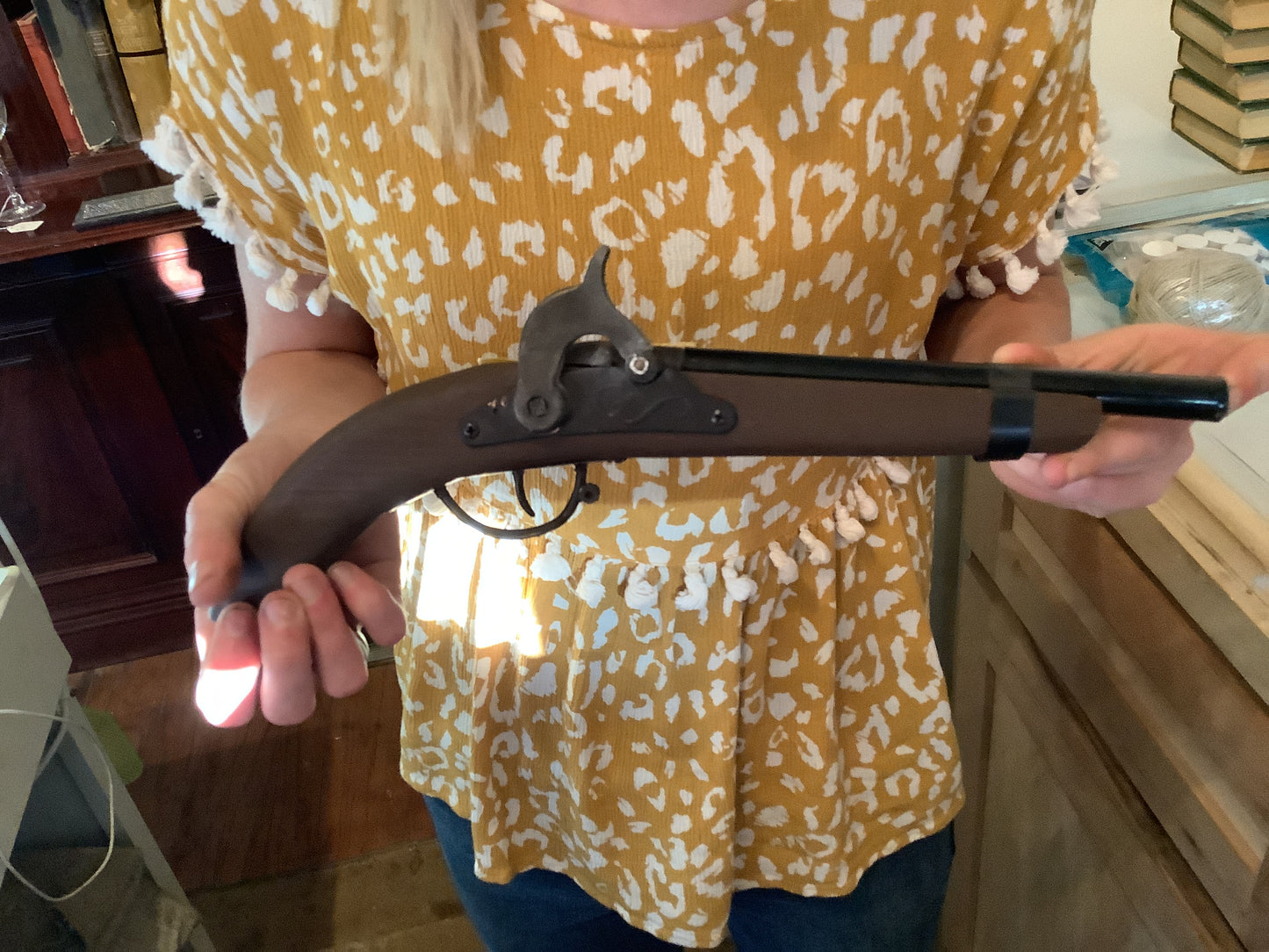 Flintlock toy pistol