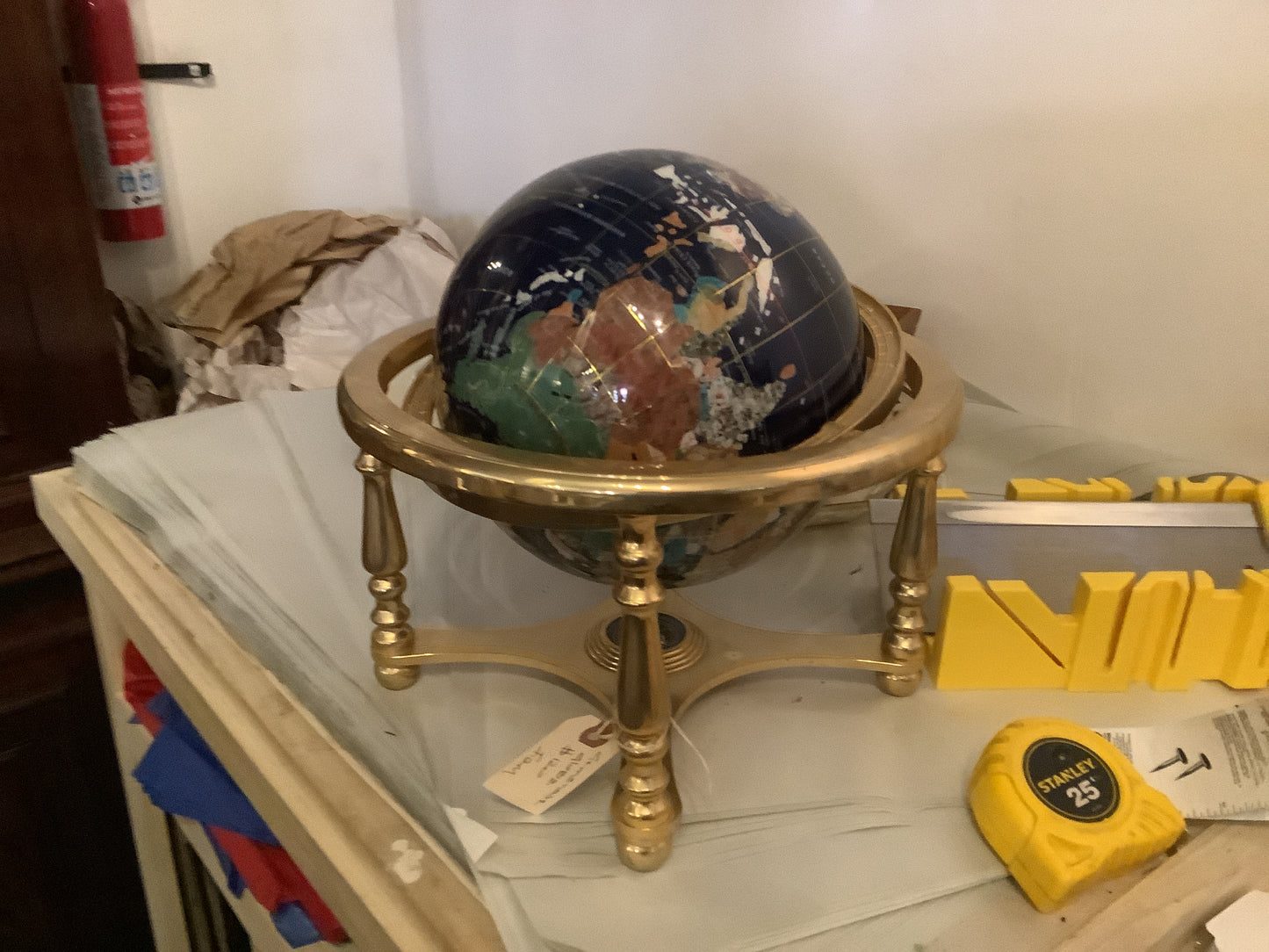 Gemstone globe