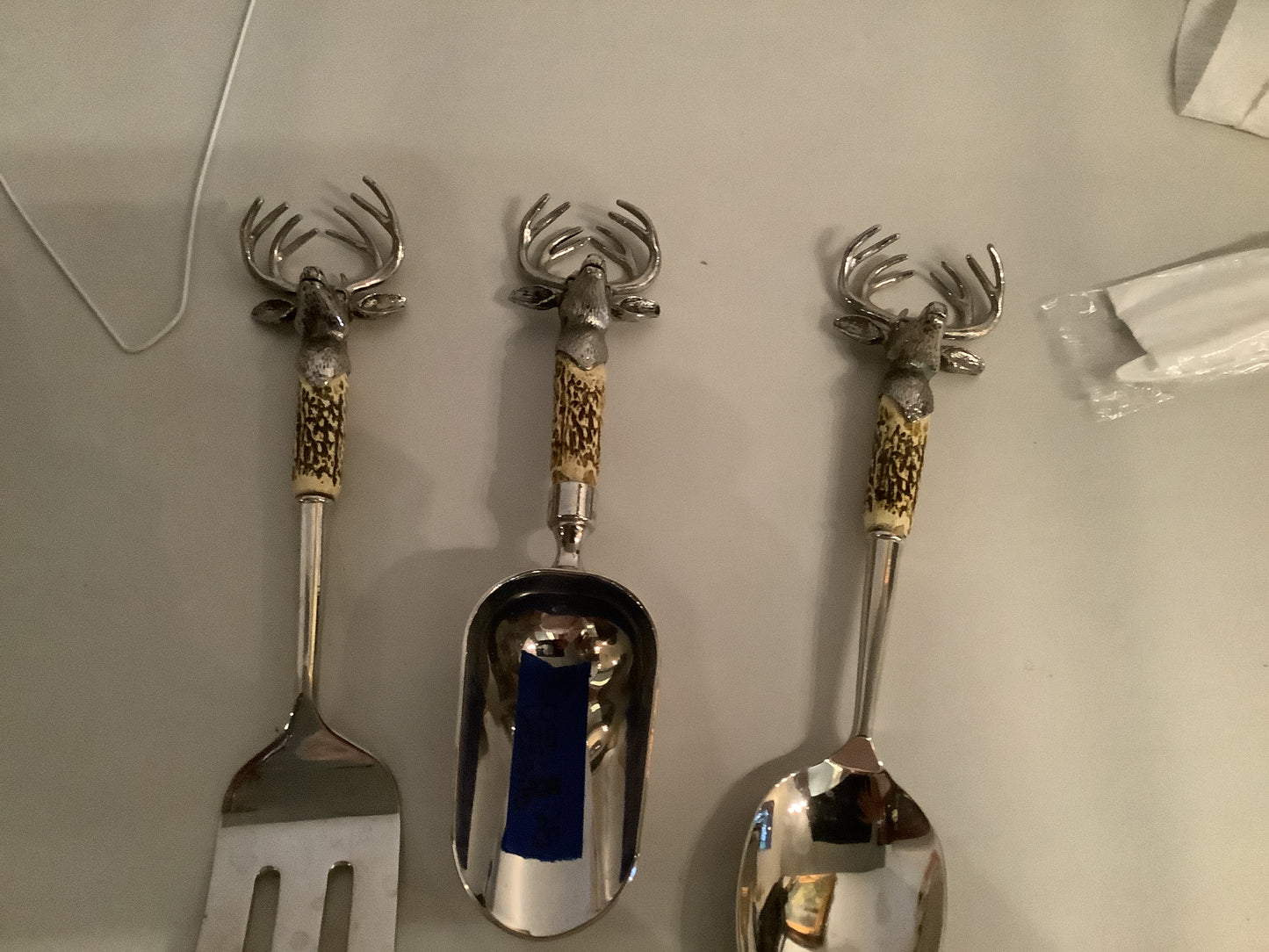 Stag serving set /3