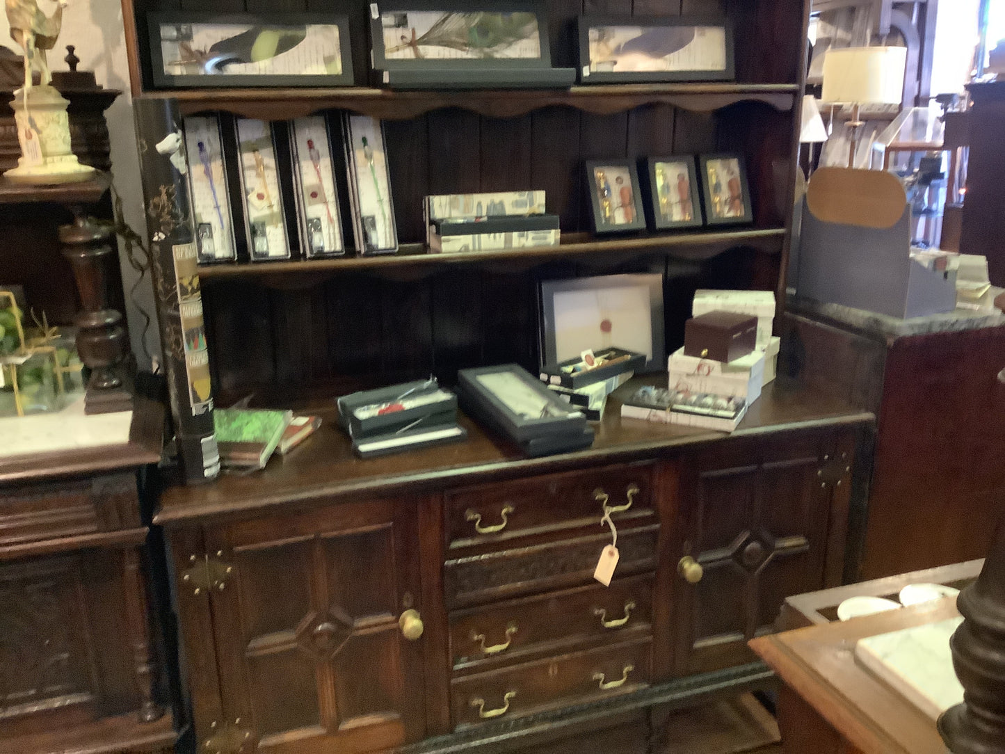 631. Classic English plate dresser