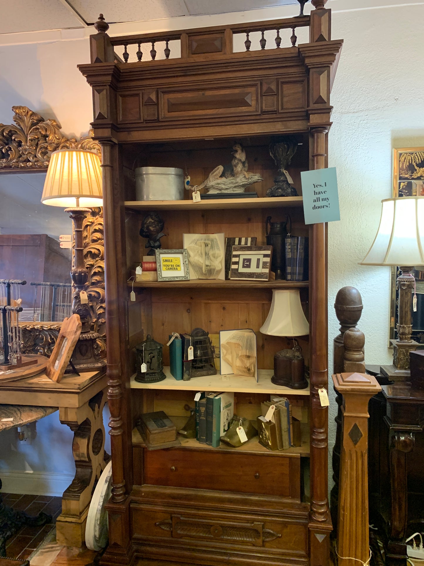 426. Single door armoire