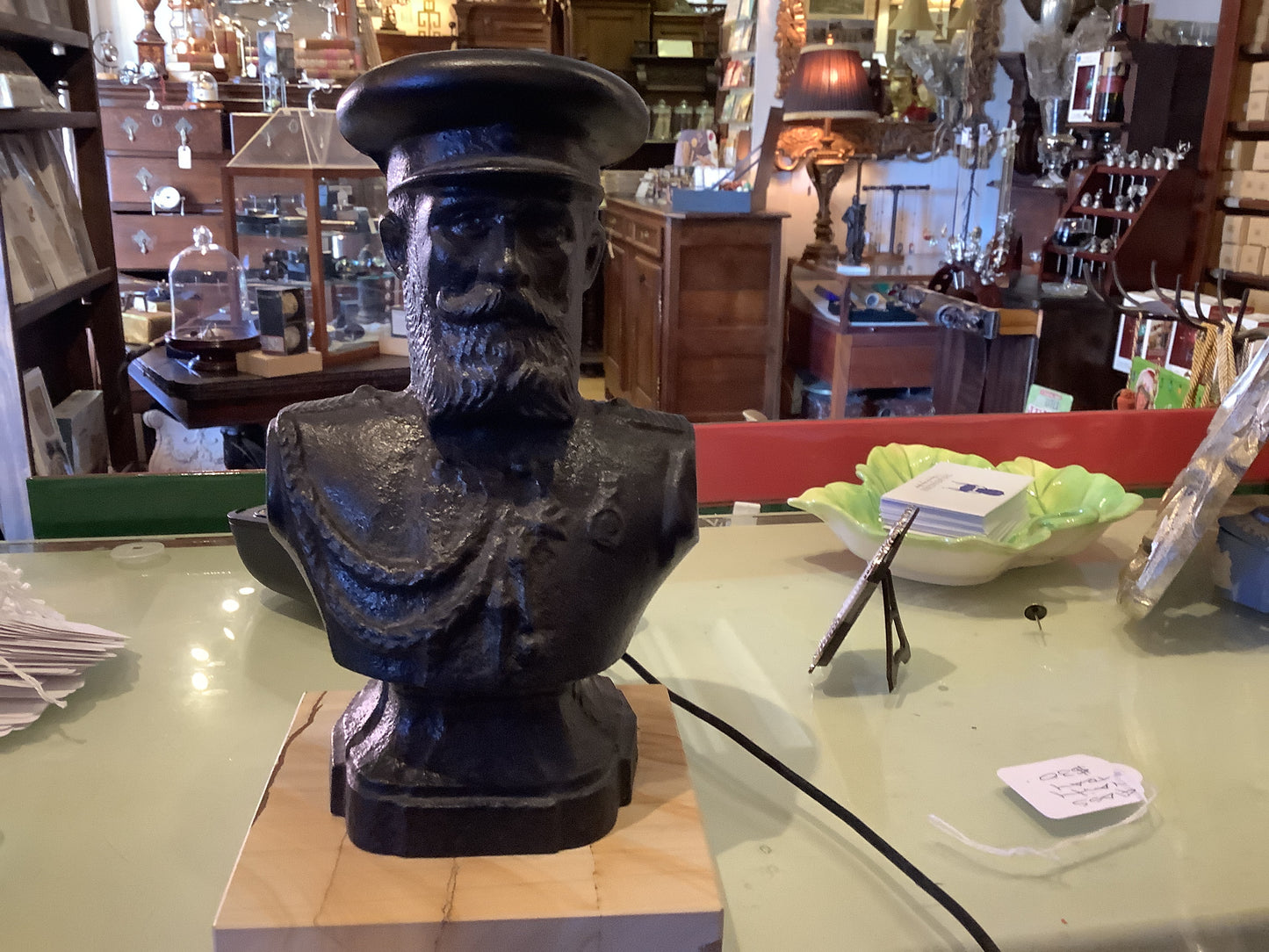 911. Bronze Anton Denikin statue