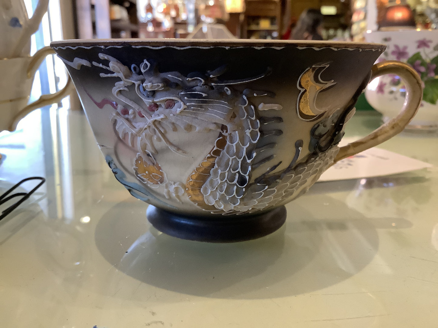 Wales dragon teacup