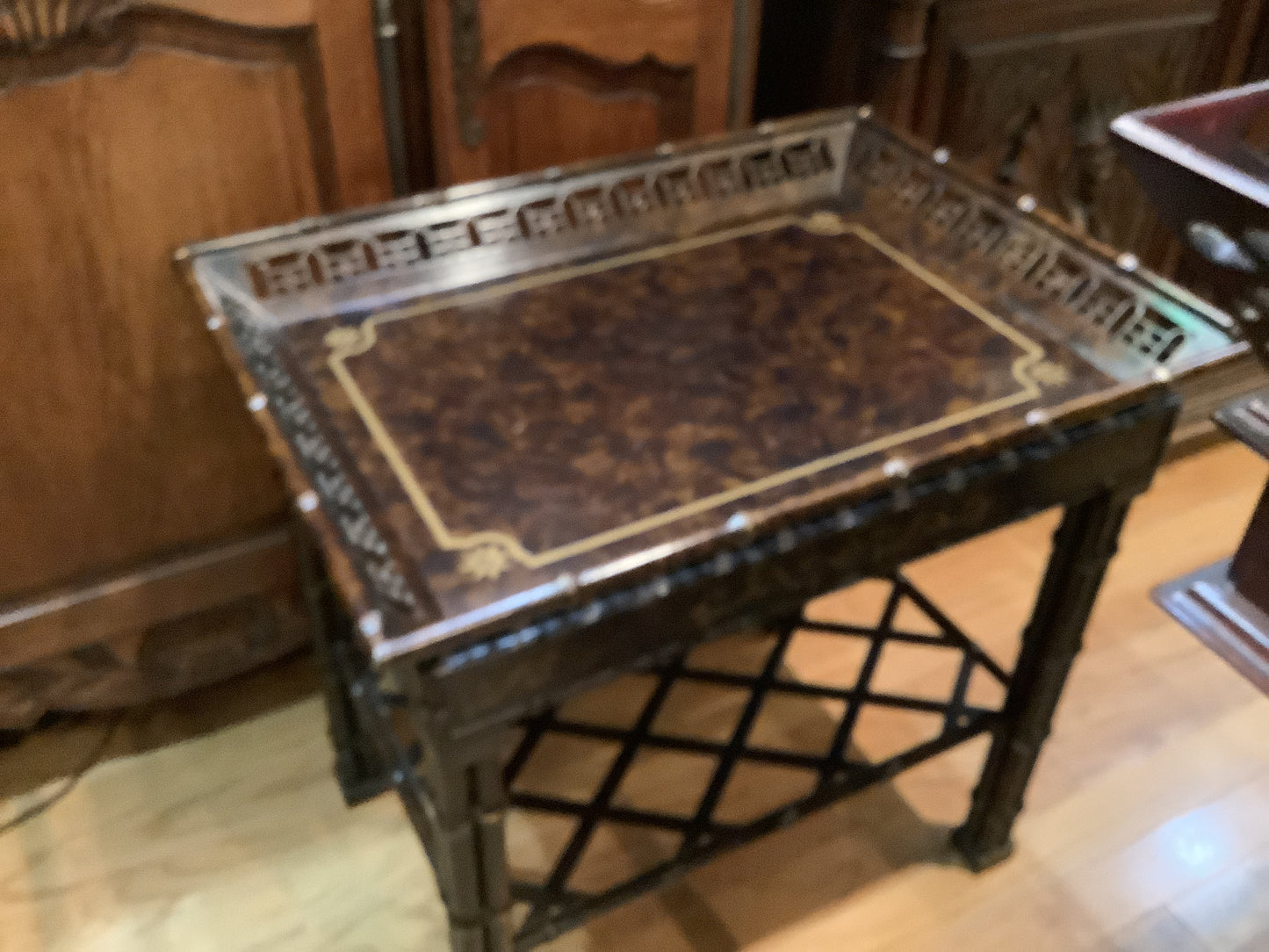 848. John Widdicomb chinoiserie table