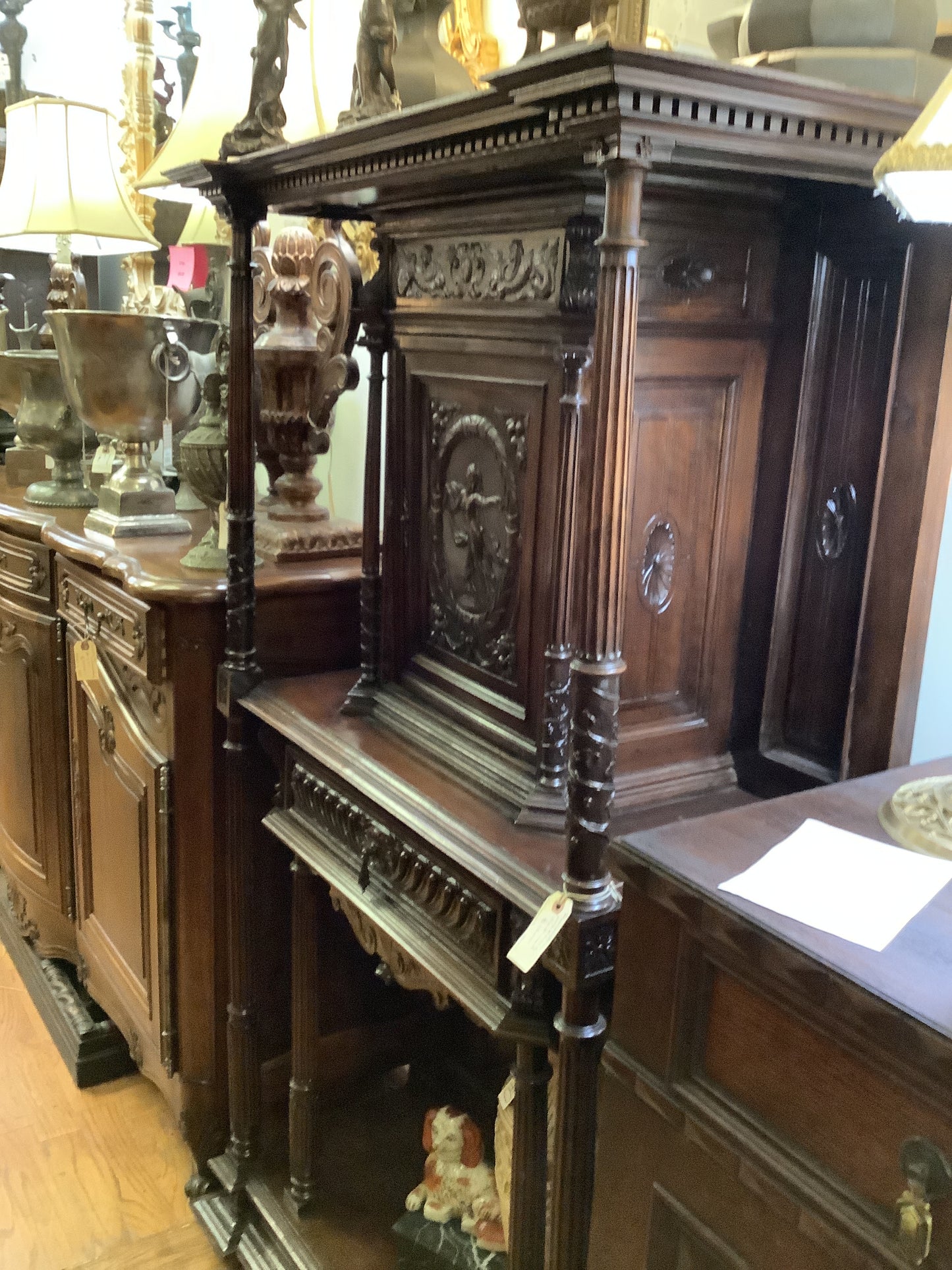 471. Romantic credence cabinet