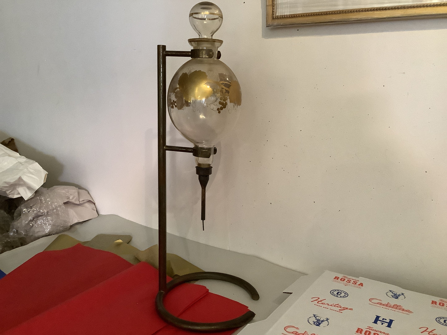 3032. Antique wine aerator