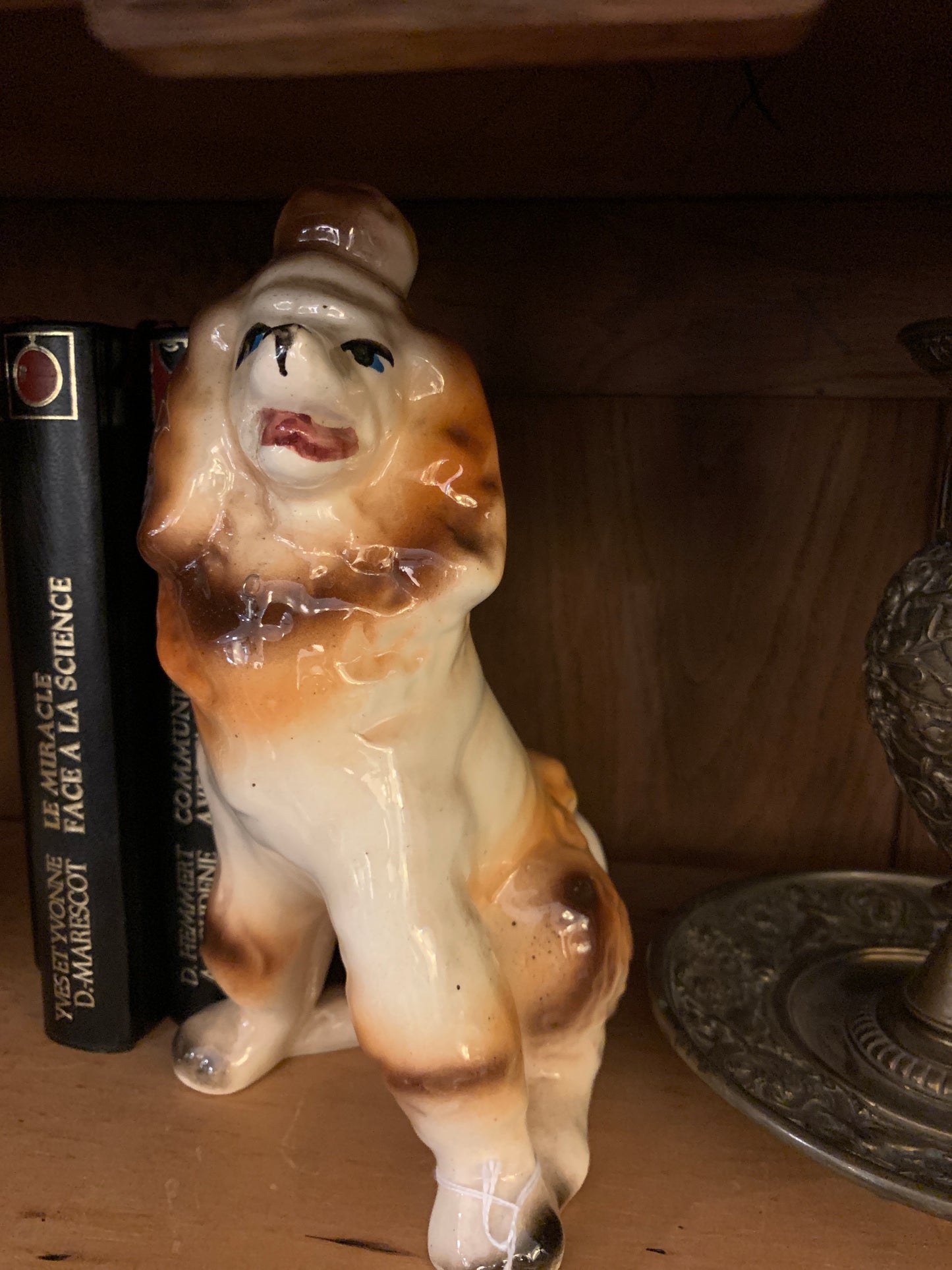 241. Vintage poodle figurine