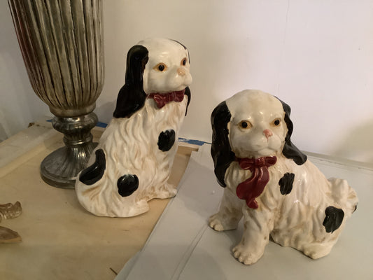 Bow tie staffordshire pair
