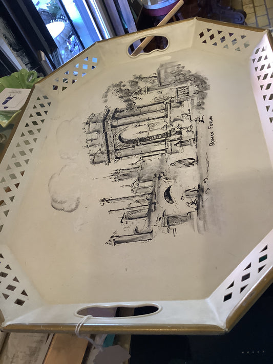 Roman forum tray