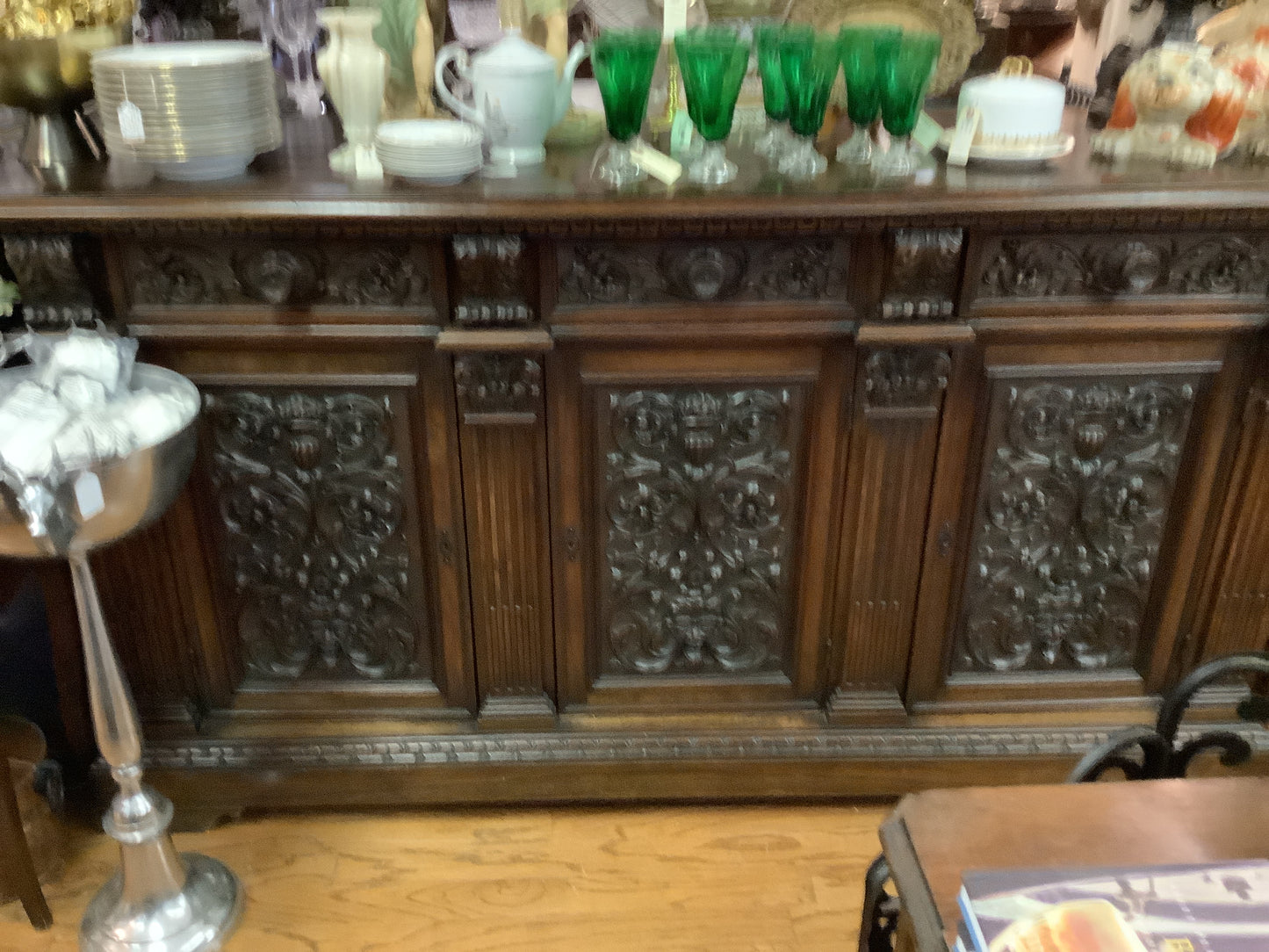 744. Renaissance revival sideboard