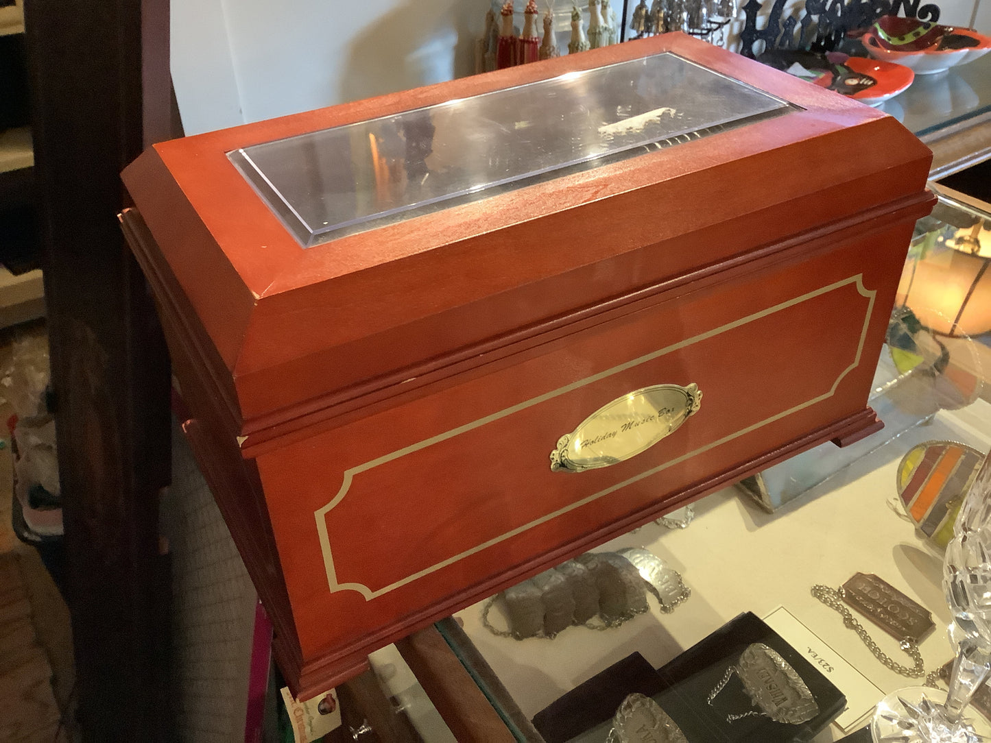 Holiday music box