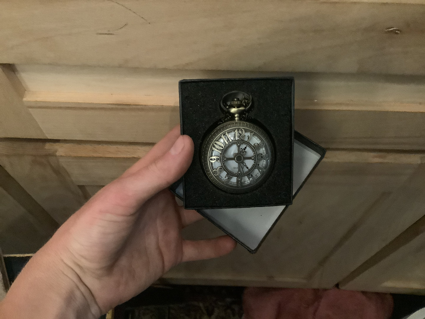 Pocket watch w/chain