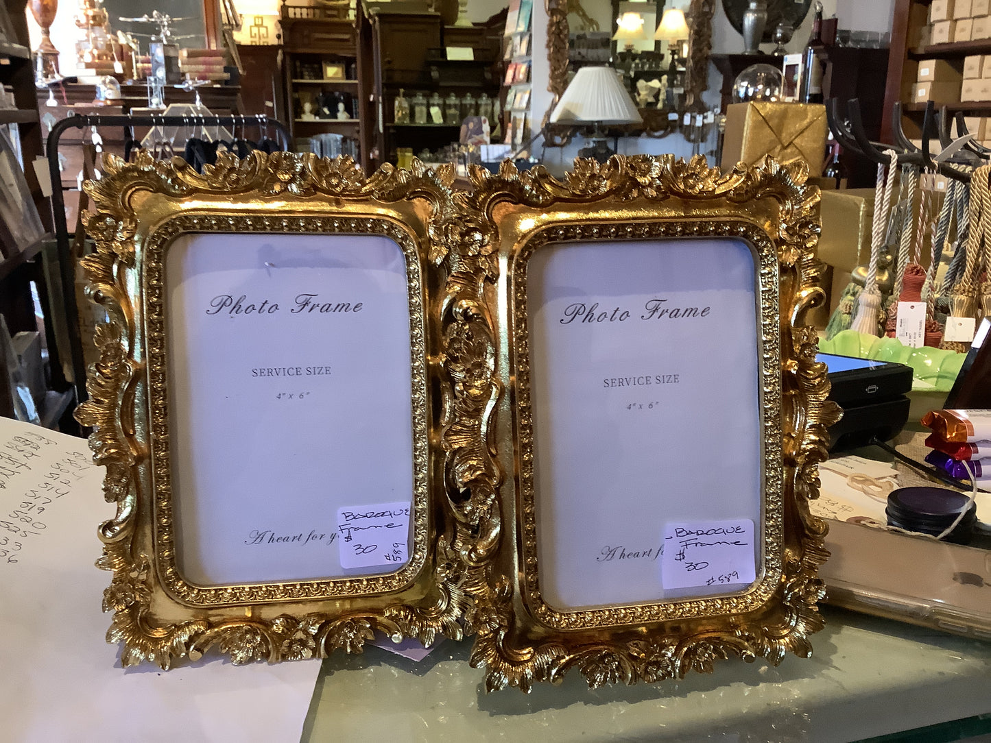 589. Baroque frame