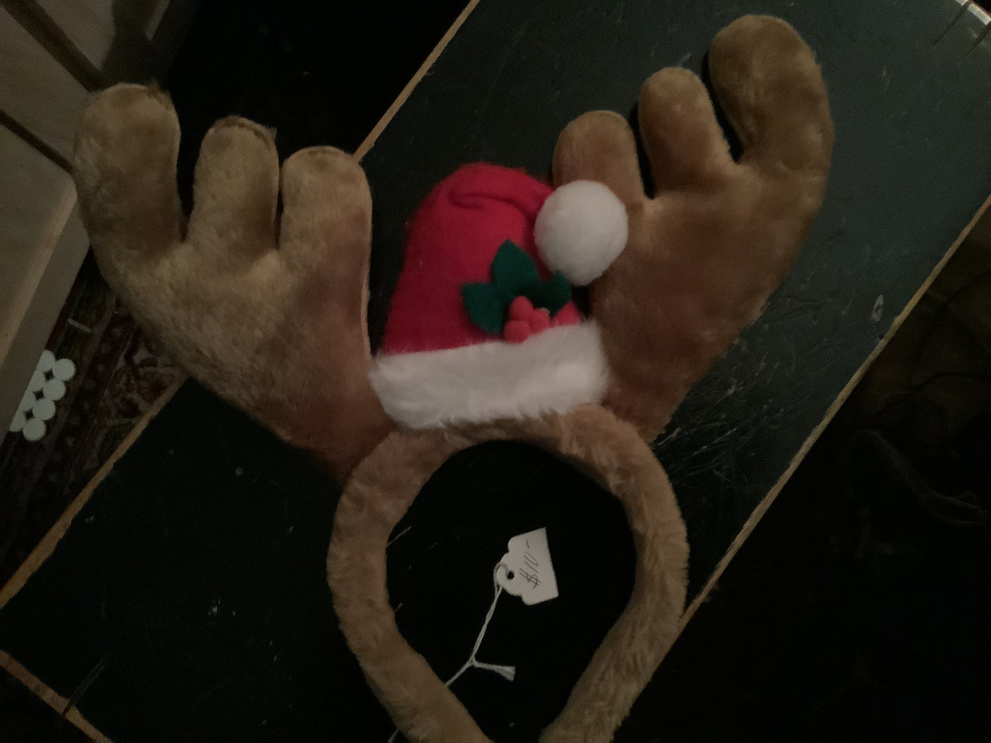 Furry deer headband