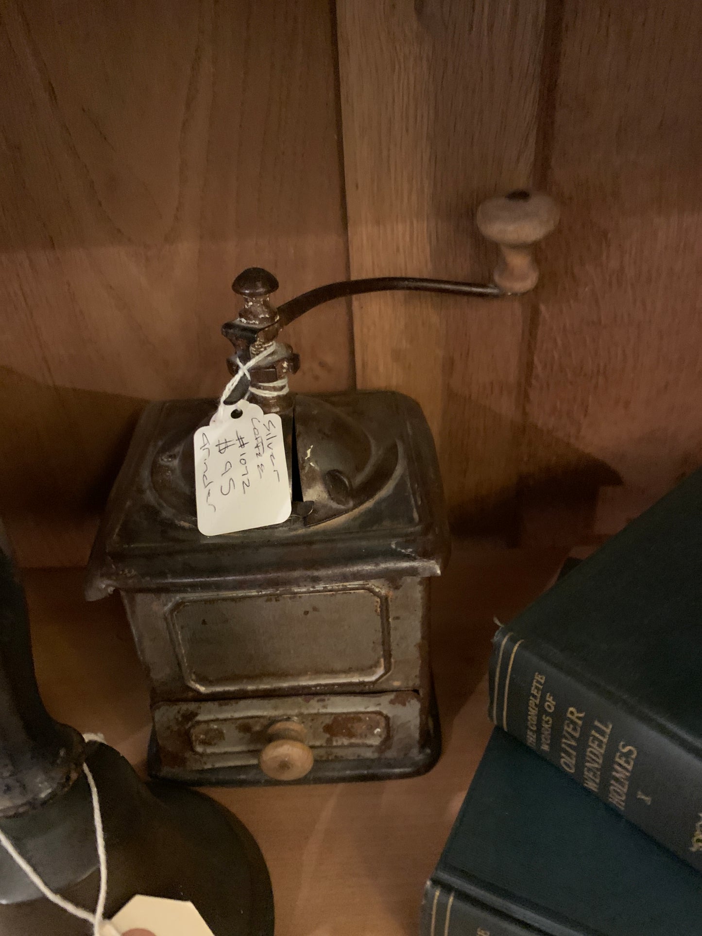 1072. Silver Coffee grinder
