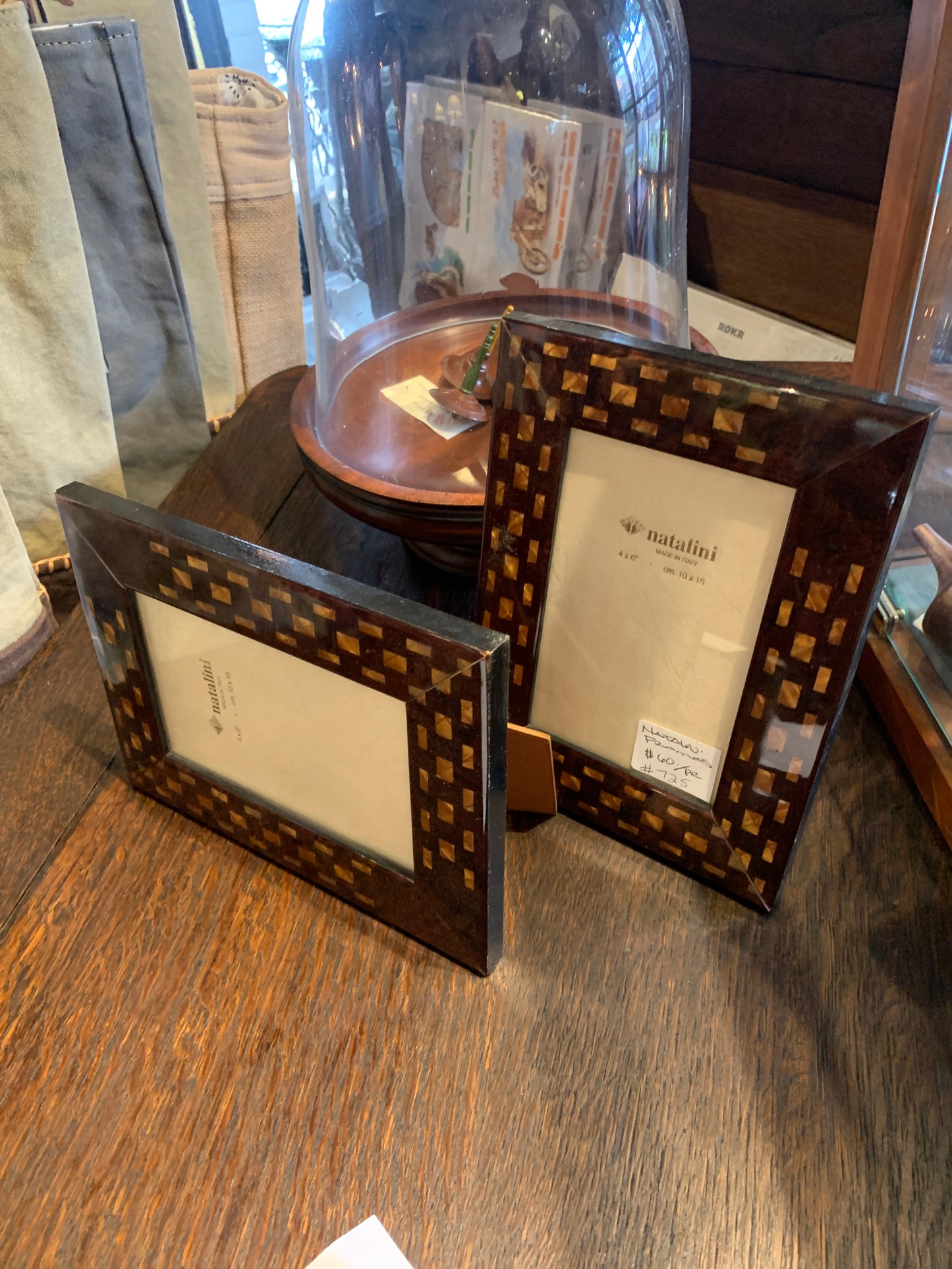725. Brown Natalini frames