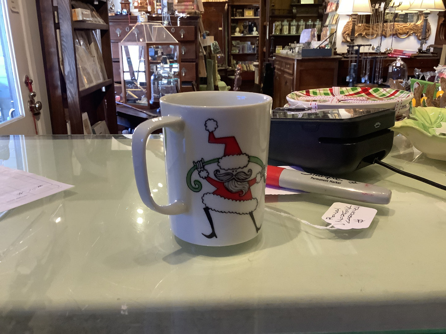 3022. Neiman Marcus Santa mug