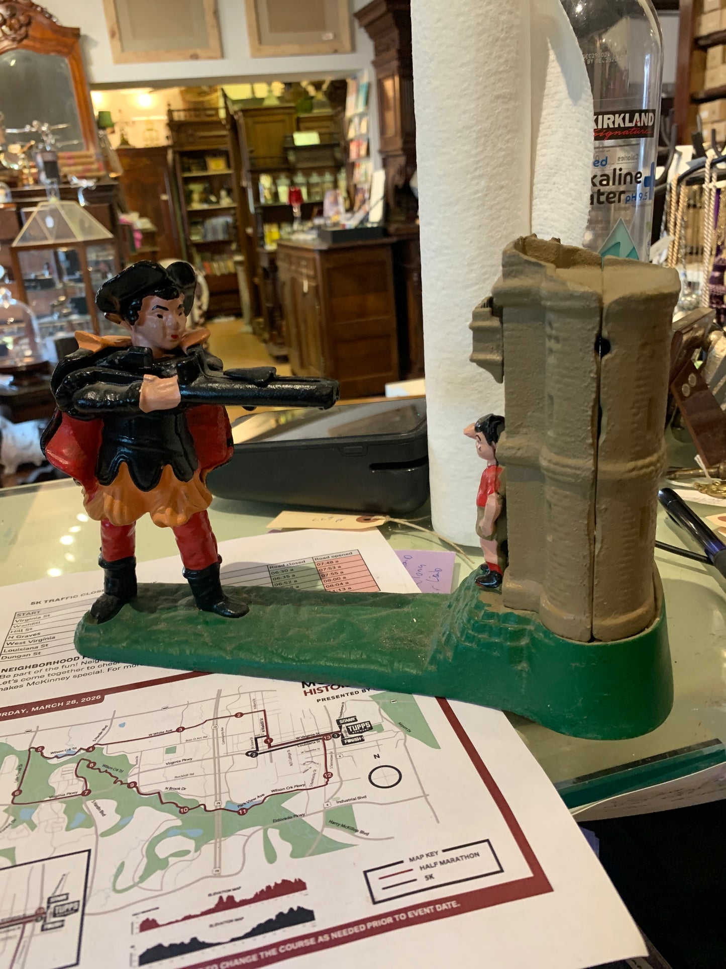269. William tell cast iron bank