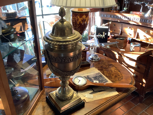 Maitland smith lidded brass