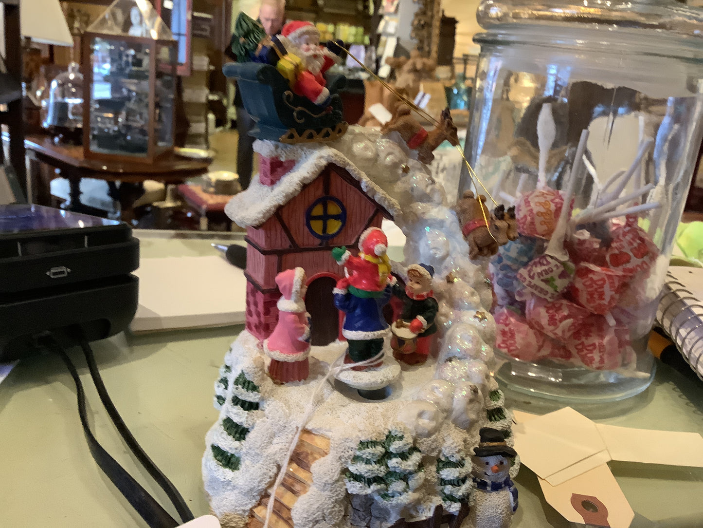 2004. S.f music box santa