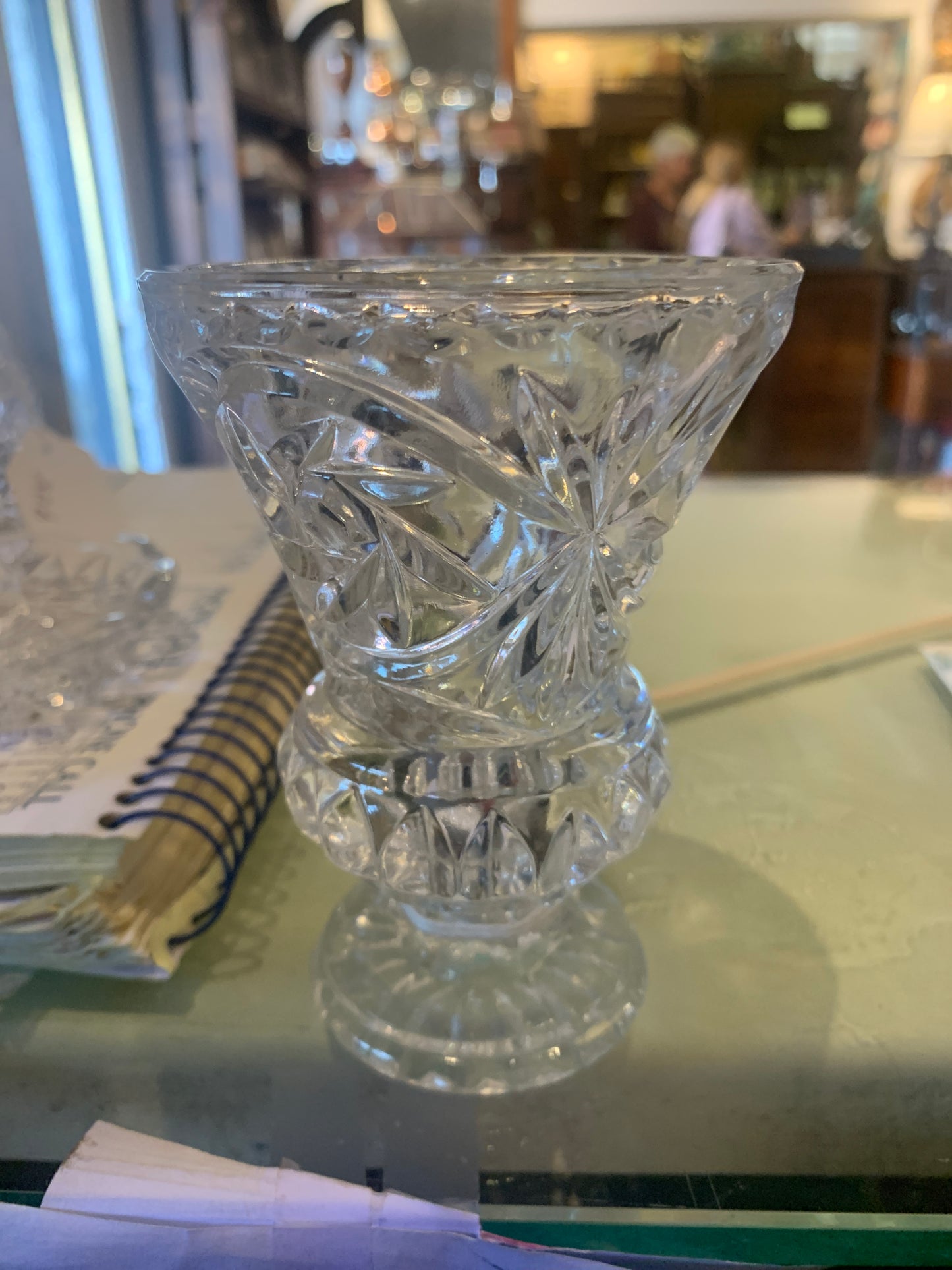 910. Cut bud vase