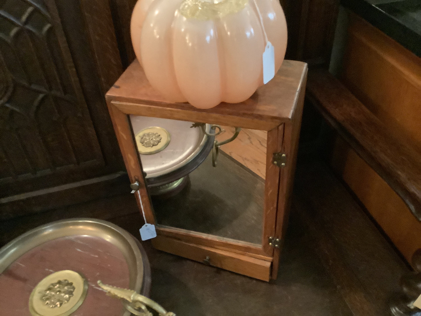 2172. Antique mini cabinet