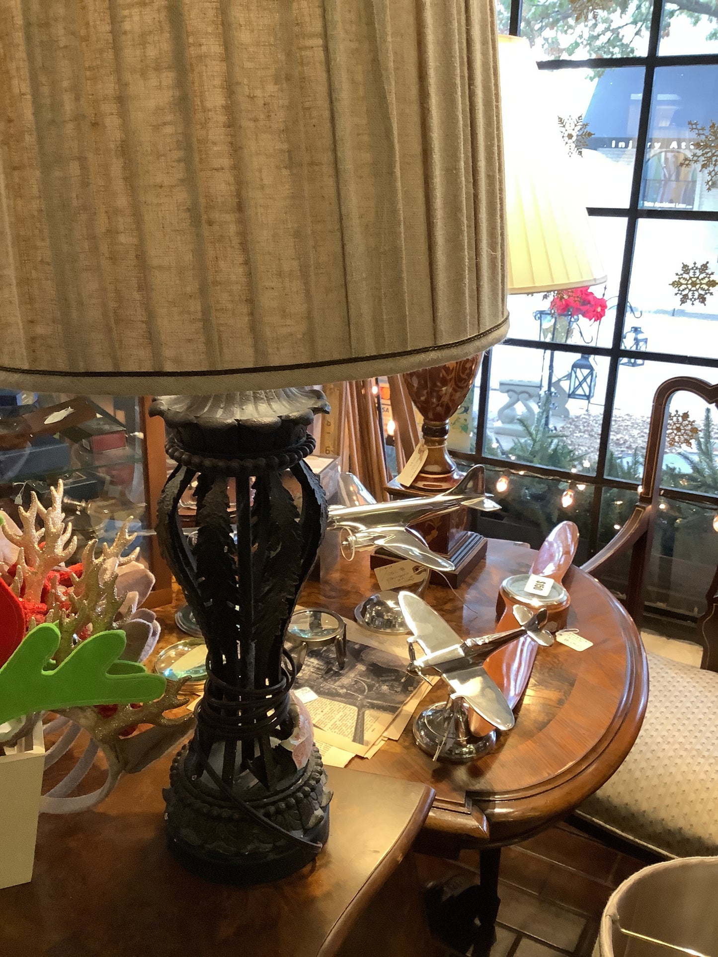 Iron lamps
