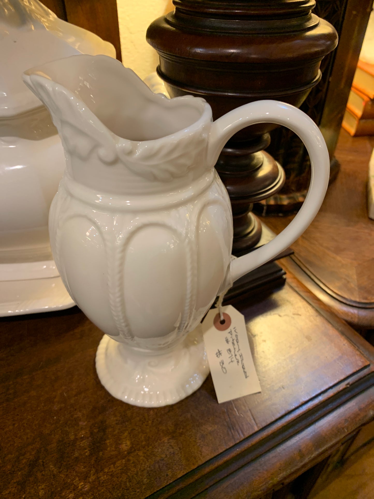 874. Ivory pitcher