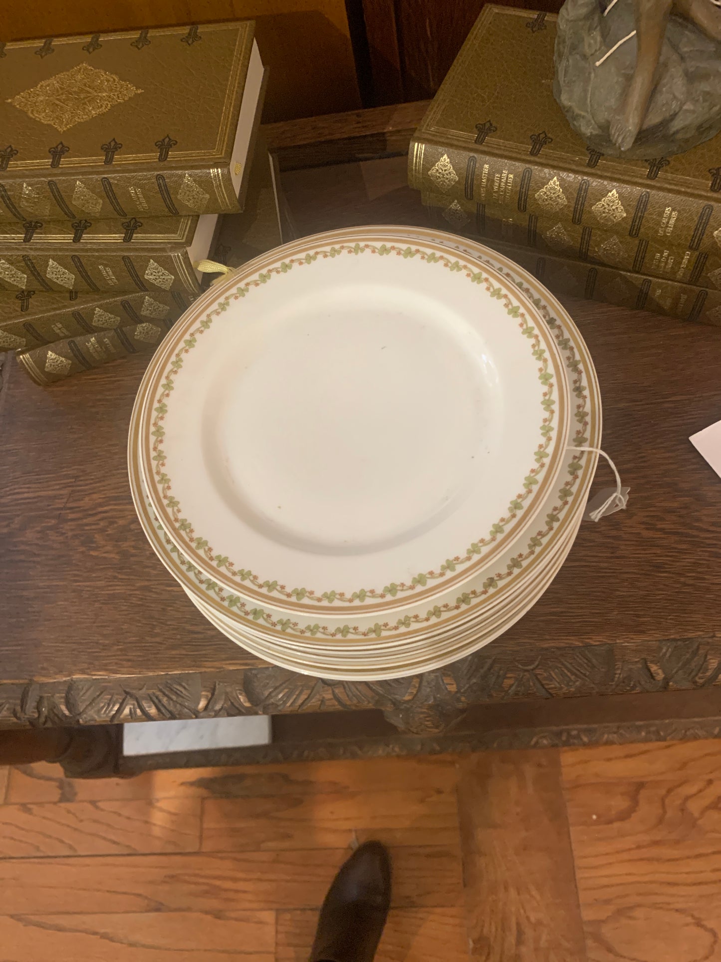 775.limoge plate set/7