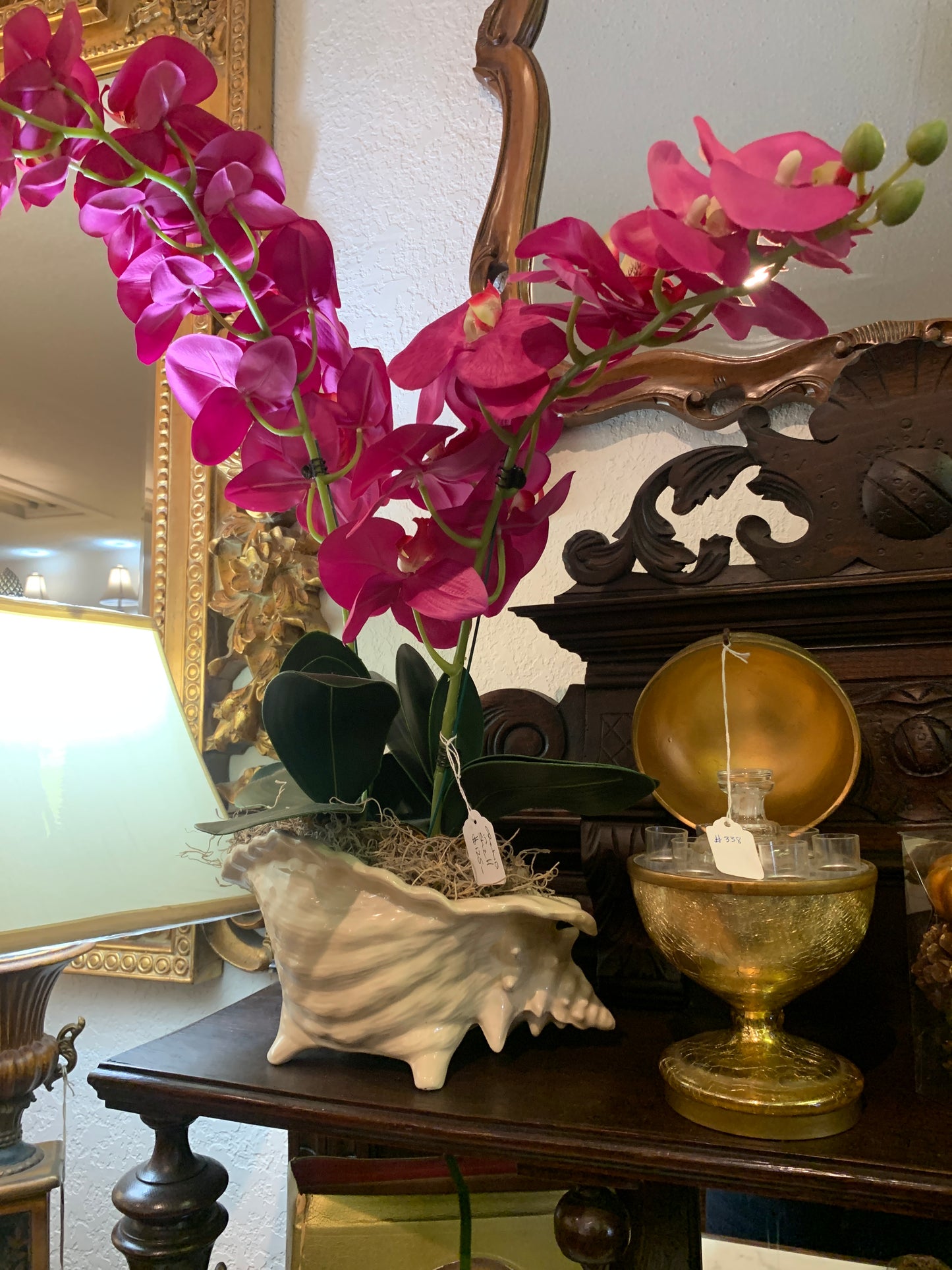 339. Orchid in shell