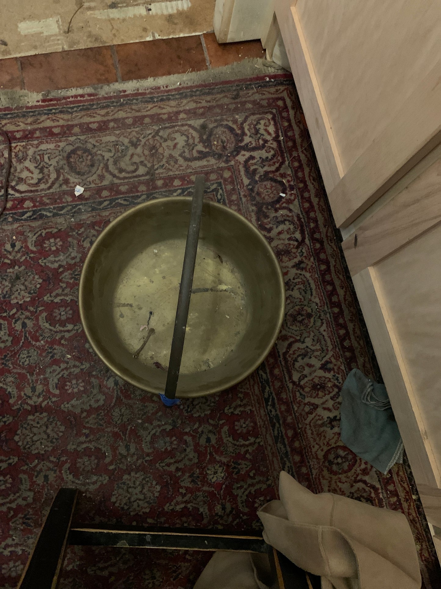 1024. Antique French jam pot