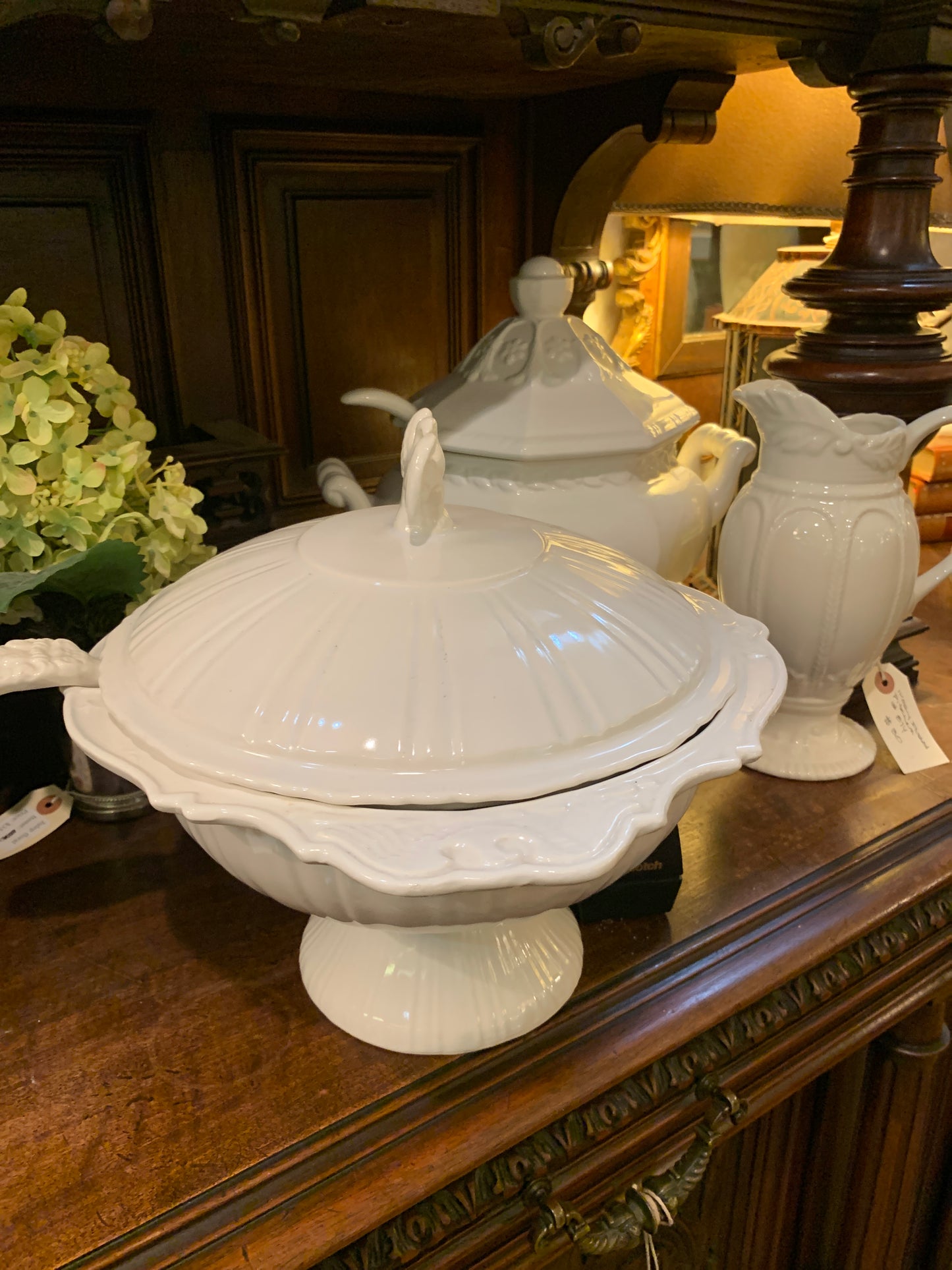 997. Eagle finial tureen