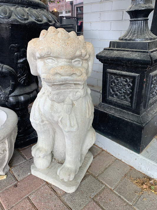 796. Concrete foo guardian dogs